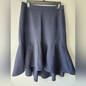 Tommy Hilfiger navy mermaid skirt